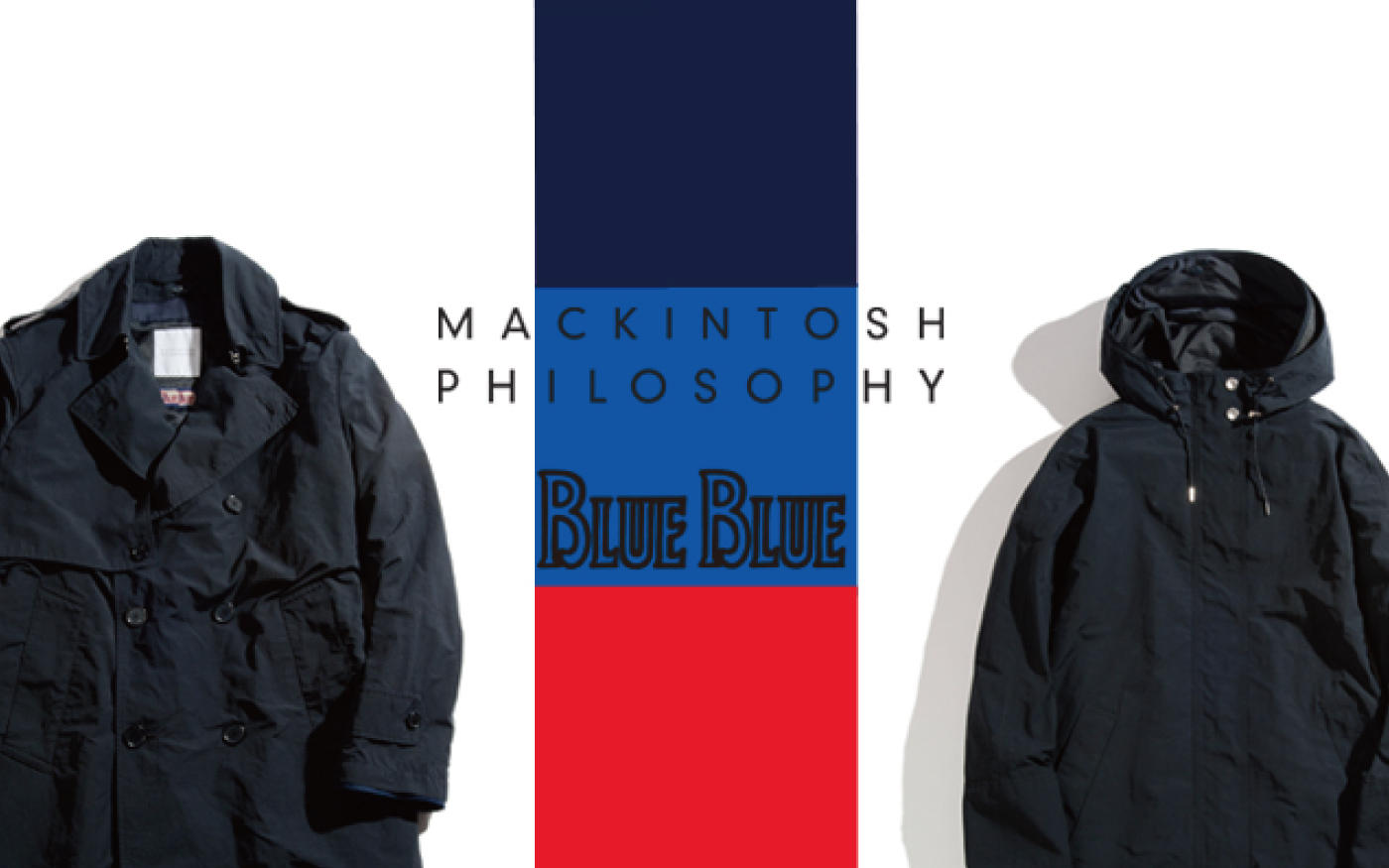 MACKINTOSH PHILOSOPHYと||BLUE BLUE||コラボアイテム登場
