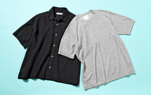 真夏の半袖シャツ＆Tシャツは、||素材選びが重要なんです！